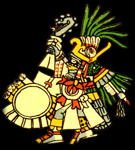 Aztecs Huitzilopochtli